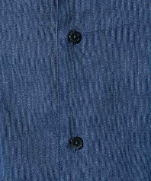 RAGEBLUE(レイジブルー)の「Linen Open Collar Shirt/リネンブレンド/オープンカラーシャツ(シャツ/ブラウス・メンズ・ホワイト/ブラック/ブルー・MEDIUM/LARGE)」の17枚目の写真