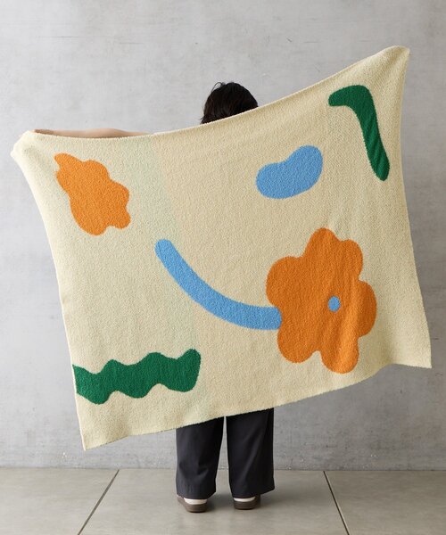 SAHIR(サヒール)の「【SAHIR サヒール】Mochimochi blanket M ブランケット(ブランケット・レディース・アイボリー/ブラウン/グリーン・0)」の20枚目の写真