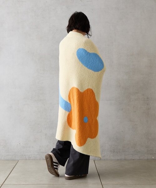 SAHIR(サヒール)の「【SAHIR サヒール】Mochimochi blanket M ブランケット(ブランケット・レディース・アイボリー/ブラウン/グリーン・0)」の21枚目の写真