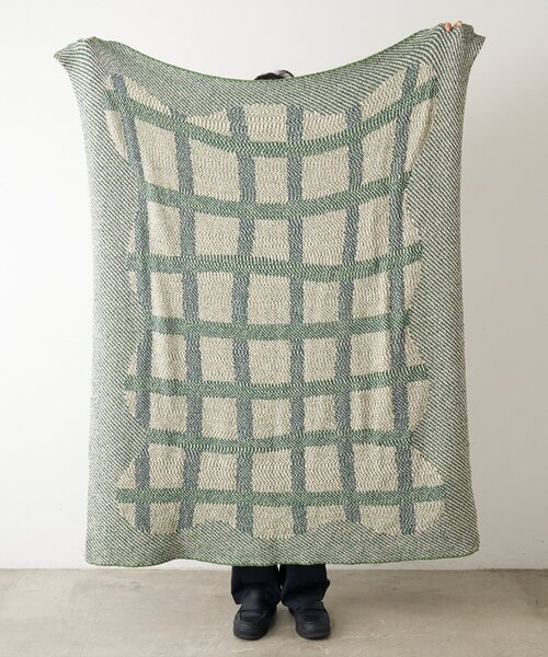 SAHIR(サヒール)の「【SAHIR サヒール】Mochimochi blanket ブランケット(ブランケット・レディース・アイボリー/ブラウン/グリーン・0)」の15枚目の写真
