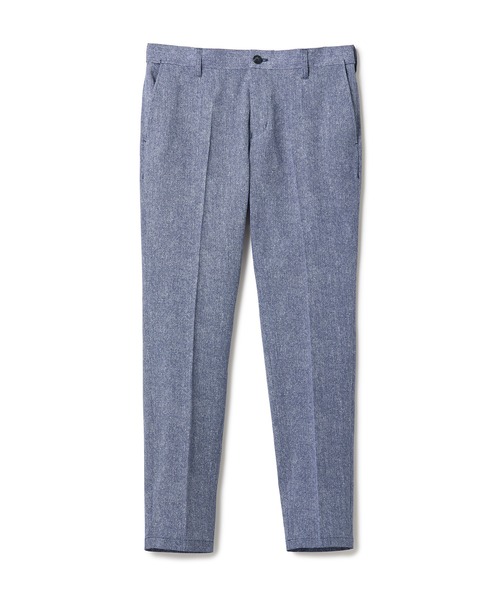 MEN'S BIGI(メンズビギ)の「【ACTIVE TAILOR】Dot Air ヘリンボーン×千鳥格子/デニム柄 セットアップパンツ<通気性/吸水速乾/ストレッチ>(スラックス・メンズ・ネイビー/ブルー/ブラック系その他/ブラウン・01/04/03/02)」の14枚目の写真