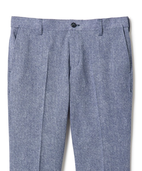 MEN'S BIGI(メンズビギ)の「【ACTIVE TAILOR】Dot Air ヘリンボーン×千鳥格子/デニム柄 セットアップパンツ<通気性/吸水速乾/ストレッチ>(スラックス・メンズ・ネイビー/ブルー/ブラック系その他/ブラウン・01/04/03/02)」の15枚目の写真