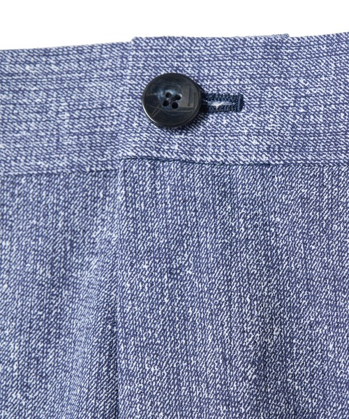 MEN'S BIGI(メンズビギ)の「【ACTIVE TAILOR】Dot Air ヘリンボーン×千鳥格子/デニム柄 セットアップパンツ<通気性/吸水速乾/ストレッチ>(スラックス・メンズ・ネイビー/ブルー/ブラック系その他/ブラウン・01/04/03/02)」の16枚目の写真