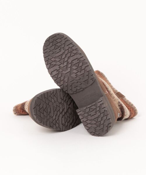 Minnetonka(ミネトンカ)の「MINNETONKA(ミネトンカ) / JOLI ニットスエードショートブーツ(ブーツ・レディース・ブラウン・6)」の8枚目の写真