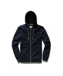 REIGNING CHAMP（レイニングチャンプ）の「レイニングチャンプ【Reigning Champ】- ジップフーディー【MIDWEIGHT TERRY SLIM ZIP HOODIE NAVY RC-3205-24FW】（パーカー）」