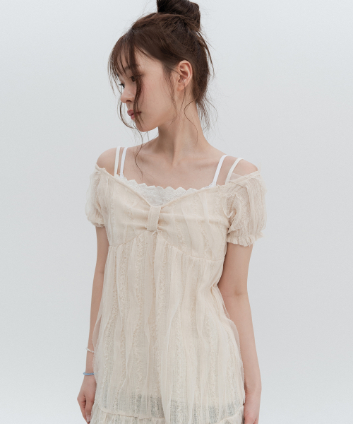 HIGH SCHOOL DISCO(ハイスクールディスコ)の「フルイドフリルブラウス(シャツ/ブラウス・レディース・その他・SMALL/MEDIUM)」の3枚目の写真