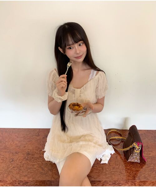 HIGH SCHOOL DISCO(ハイスクールディスコ)の「フルイドフリルブラウス(シャツ/ブラウス・レディース・その他・SMALL/MEDIUM)」の21枚目の写真