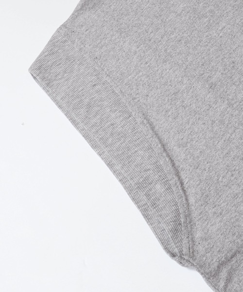 coca(coca)(コカ)の「ヘビーウェイトノースリーブワイドトップス(Tシャツ/カットソー・レディース・グレー/ブラック・L/M/S)」の17枚目の写真