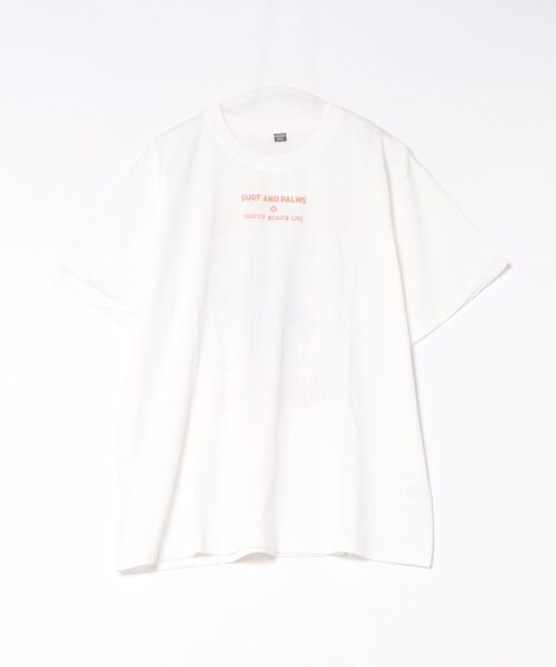Kahiko(カヒコ)の「【Kahiko】SURF&Palms アラホウUVカットメンズTシャツ(Tシャツ/カットソー・メンズ・ホワイト/ブラック系その他/グリーン系その他/ブラック/ホワイト系その他/ミント・FREE)」の14枚目の写真