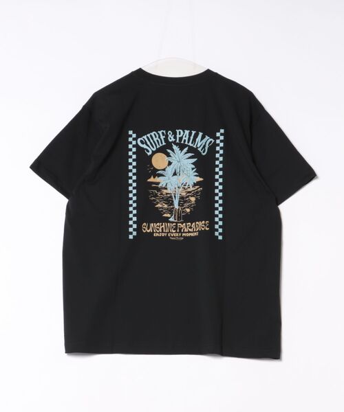 Kahiko(カヒコ)の「【Kahiko】SURF&Palms アラホウUVカットメンズTシャツ(Tシャツ/カットソー・メンズ・ホワイト/ブラック系その他/グリーン系その他/ブラック/ホワイト系その他/ミント・FREE)」の8枚目の写真