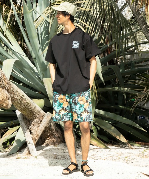 Kahiko(カヒコ)の「【Kahiko】SURF&Palms アラホウUVカットメンズTシャツ(Tシャツ/カットソー・メンズ・ホワイト/ブラック系その他/グリーン系その他/ブラック/ホワイト系その他/ミント・FREE)」の9枚目の写真