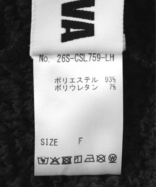 L.H.P（エルエイチピー）の「DeEVA/ディーヴァ/Frill Cardigan（カーディガン/ボレロ・レディース・ブラック・F）」の3枚目の写真