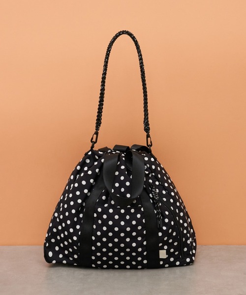 CIAOPANIC TYPY(チャオパニックティピー)の「【WEB限定】アソート柄マルチウェイナイロンBAG(ショルダーバッグ・レディース・オフホワイト/ブラック・ONE SIZE)」の11枚目の写真