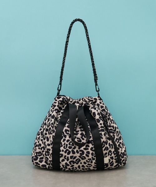 CIAOPANIC TYPY(チャオパニックティピー)の「【WEB限定】アソート柄マルチウェイナイロンBAG(ショルダーバッグ・レディース・オフホワイト/ブラック・ONE SIZE)」の12枚目の写真