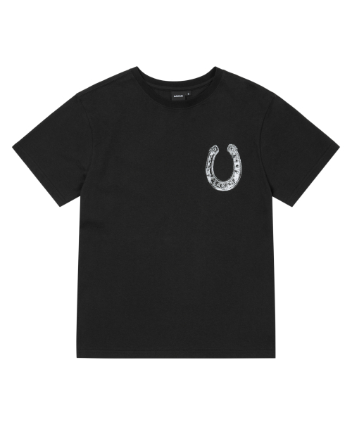 AAKAM(アーカム)の「Rodeo Saloon Half Top (Black)(Tシャツ/カットソー・レディース・その他・1/2/3)」の2枚目の写真