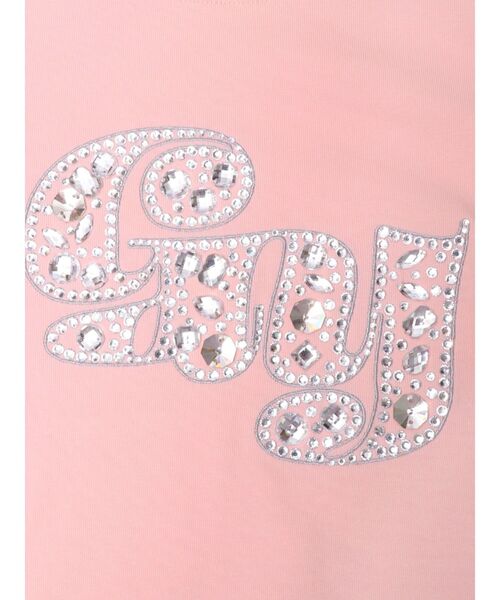 GYDA(ジェイダ)の「gy bijou Tシャツ(Tシャツ/カットソー・レディース・イエロー/ブラック/ピンク/オフホワイト・FREE)」の11枚目の写真