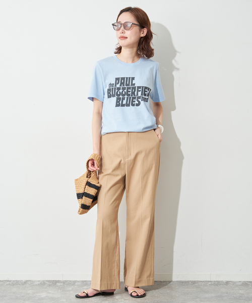 SLOBE IENA(スローブイエナ)の「FOLKIN'/フォーキン ペーパーコードバッグ FVR26710(かごバッグ・レディース・ブラウン/ピンク・FREE)」の7枚目の写真