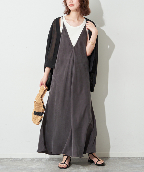 SLOBE IENA(スローブイエナ)の「FOLKIN'/フォーキン ペーパーコードバッグ FVR26710(かごバッグ・レディース・ブラウン/ピンク・FREE)」の8枚目の写真