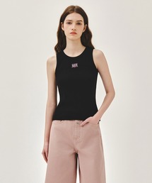 W RIBBON CLASSIC LOGO SLEEVELESS