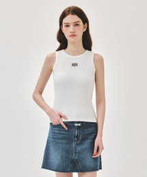 W RIBBON CLASSIC LOGO SLEEVELESS