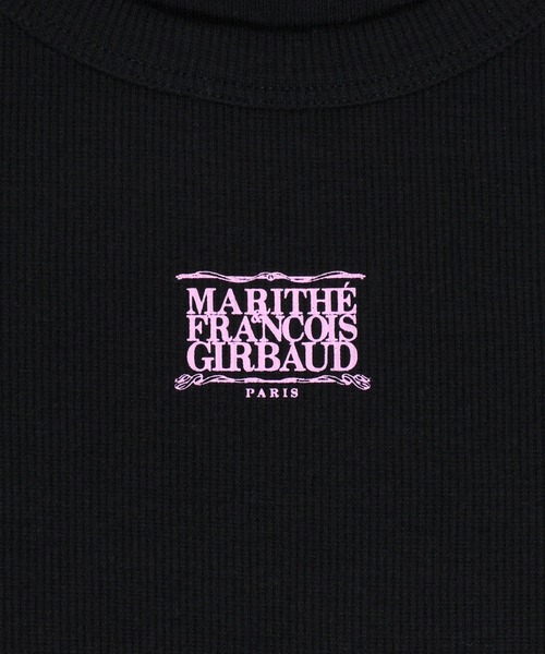 MARITHE + FRANCOIS GIRBAUD(マリテフランソワジルボー)の「W RIBBON CLASSIC LOGO SLEEVELESS(Tシャツ/カットソー・レディース・White/Black/ヘザーグレー・SMALL/MEDIUM)」の16枚目の写真