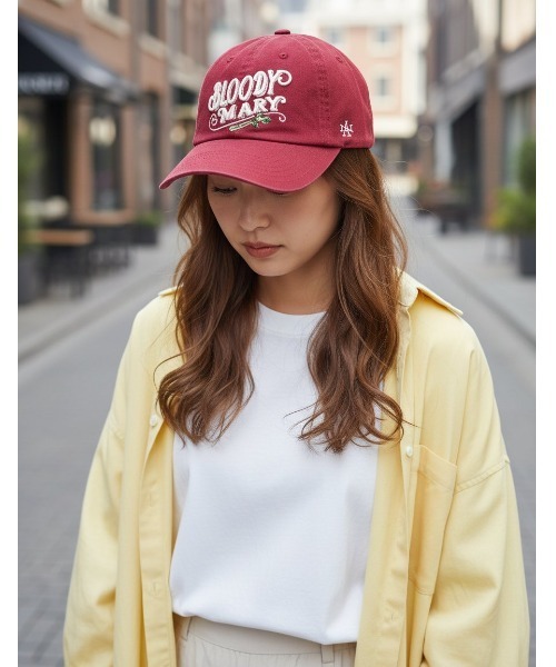 AMERICAN NEEDLE(アメリカンニードル)の「Archive Cocktail - Bloody Mary(キャップ・メンズ・ワインレッド・ONE SIZE)」の6枚目の写真