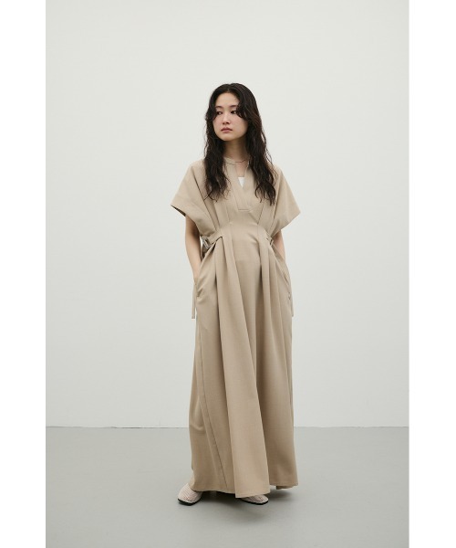 STYLEMIXER(スタイルミキサー)の「サイドバックルベルトワンピース(ワンピース・レディース・チャコールグレー/ライトベージュ・SMALL/MEDIUM)」の18枚目の写真