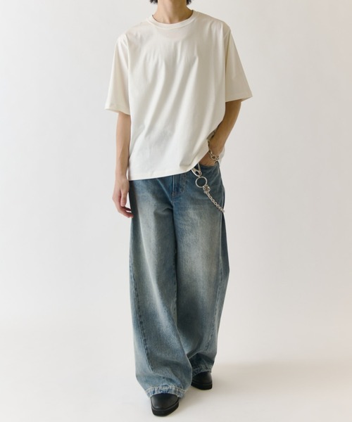 Lui's(ルイス)の「ULTIMAグラフィックTシャツ /ロゴ(Tシャツ/カットソー・メンズ・チャコールグレー/ホワイト/ブラック・M/S)」の8枚目の写真