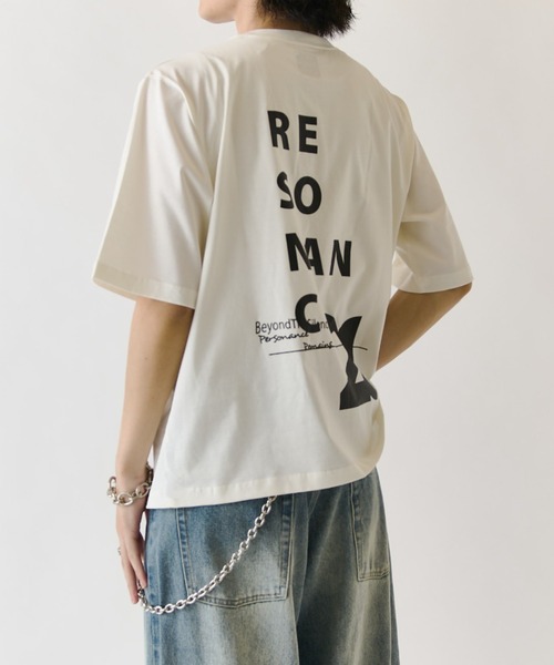 Lui's(ルイス)の「ULTIMAグラフィックTシャツ /ロゴ(Tシャツ/カットソー・メンズ・チャコールグレー/ホワイト/ブラック・M/S)」の6枚目の写真