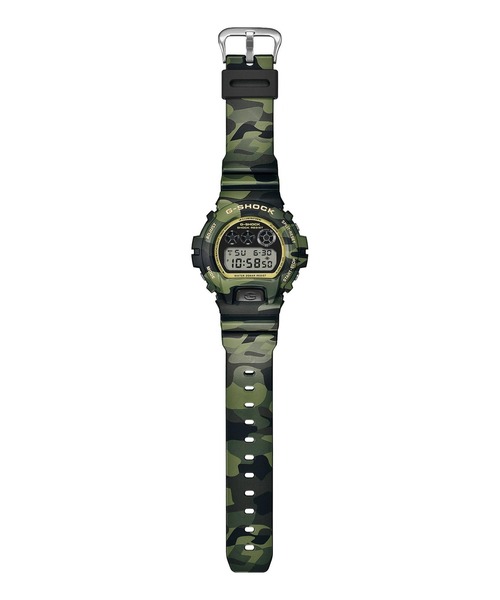 G-SHOCK(ジーショック)の「BOLD CAMO Series / DW-6900CMG-3JF(デジタル腕時計・メンズ・グリーン系カモフラージュ・FREE)」の5枚目の写真