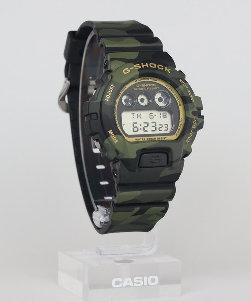 G-SHOCK(ジーショック)の「BOLD CAMO Series / DW-6900CMG-3JF(デジタル腕時計・メンズ・グリーン系カモフラージュ・FREE)」の7枚目の写真