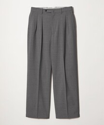 Steven Alan＞ TW ストライプ イン ツープリーツ ドレス トラウザーズ