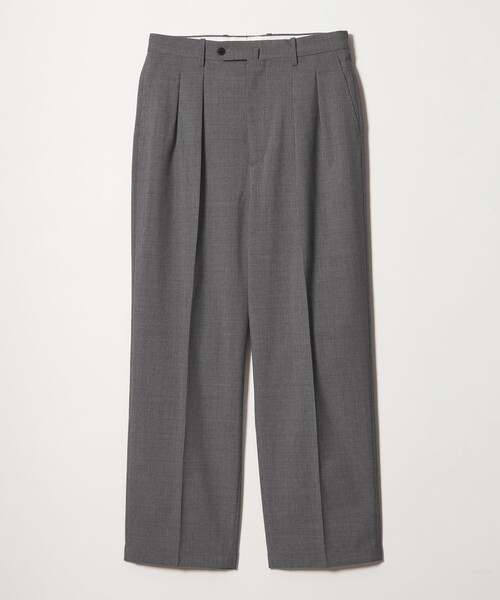Steven Alan(スティーブンアラン)の「<Steven Alan> TW ハウンドトゥース チェック イン ツープリーツ ドレス トラウザーズ II(スラックス・メンズ・グレー・S/XL/L/M)」の1枚目の写真