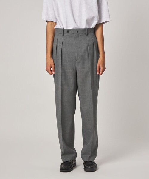 Steven Alan(スティーブンアラン)の「<Steven Alan> TW ハウンドトゥース チェック イン ツープリーツ ドレス トラウザーズ II(スラックス・メンズ・グレー・S/XL/L/M)」の7枚目の写真