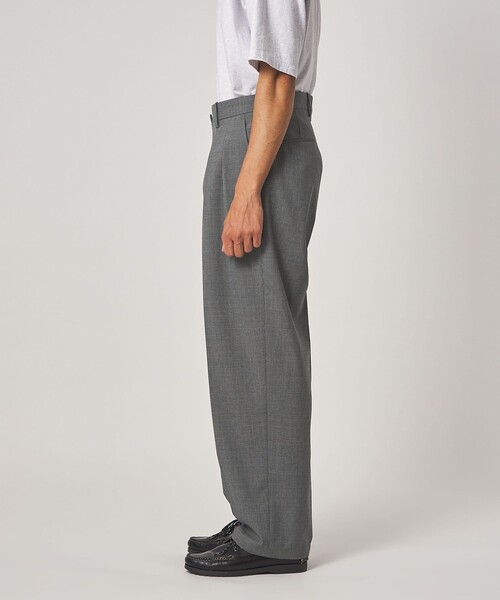 Steven Alan(スティーブンアラン)の「<Steven Alan> TW ハウンドトゥース チェック イン ツープリーツ ドレス トラウザーズ II(スラックス・メンズ・グレー・S/XL/L/M)」の8枚目の写真