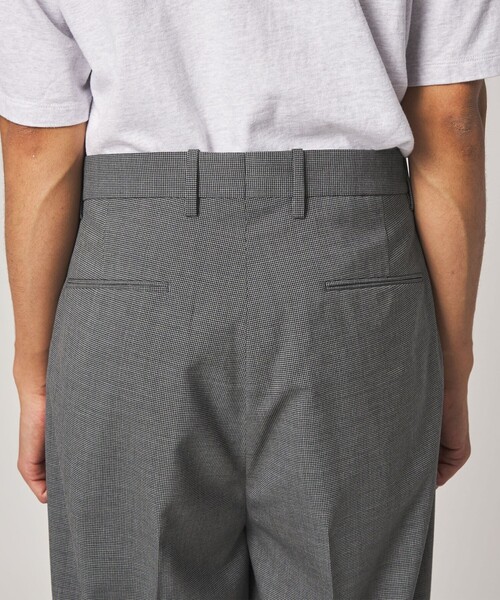Steven Alan(スティーブンアラン)の「<Steven Alan> TW ハウンドトゥース チェック イン ツープリーツ ドレス トラウザーズ II(スラックス・メンズ・グレー・S/XL/L/M)」の11枚目の写真