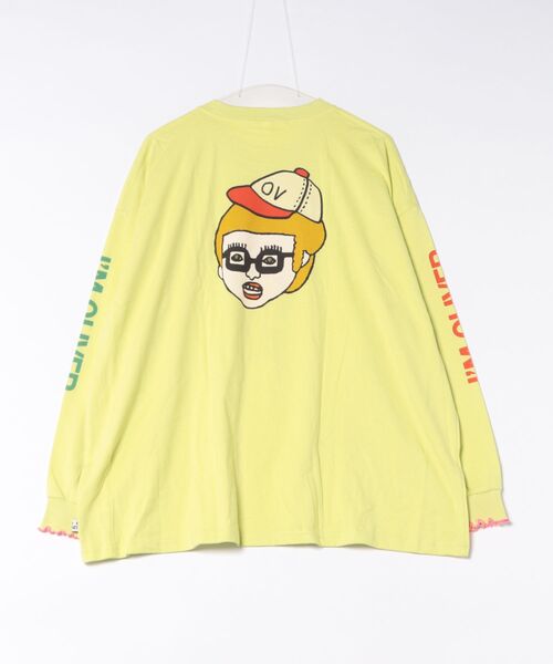 MARKEY'S(マーキーズ)の「袖リブビッグ長袖Tシャツ/おとな(Tシャツ/カットソー・レディース・ライトピンク/クリーム/イエロー/ブラウン・160cm)」の16枚目の写真