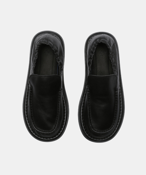 6FT（シックスフィット）の「[天然牛革] DOTE BABOUCHE (ブラック)（ローファー・メンズ・その他・28.5cm/28cm/27.5cm/27cm/26.5cm/26cm/25.5cm/25cm）」の3枚目の写真
