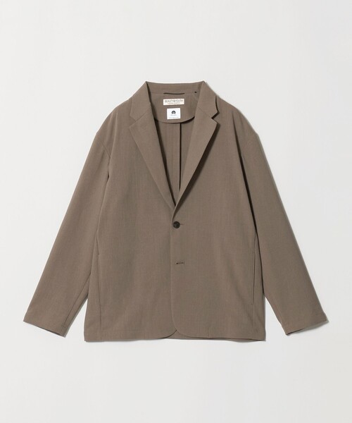 BEAUTY&YOUTH UNITED ARROWS(ビューティーアンドユースユナイテッドアローズ)の「KOMATSU ドビー リラックス ジャケット ストレッチ 吸水速乾 セットアップ対応(テーラードジャケット・メンズ・ベージュ/ブラック・XL/M/L/S)」の11枚目の写真