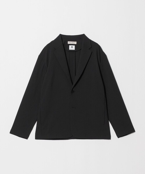 BEAUTY&YOUTH UNITED ARROWS(ビューティーアンドユースユナイテッドアローズ)の「KOMATSU ドビー リラックス ジャケット ストレッチ 吸水速乾 セットアップ対応(テーラードジャケット・メンズ・ベージュ/ブラック・XL/M/L/S)」の20枚目の写真