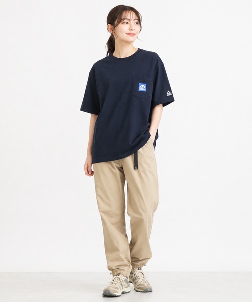 GERRY（ジェリー）の「GERRY ジェリー  メンズ半袖Tシャツ  ポケット付 無地 ロゴ（Tシャツ/カットソー・メンズ・ネイビー/ブラック/ホワイト・M/L/XL）」の20枚目の写真