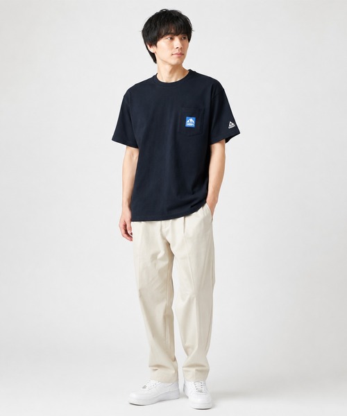 GERRY（ジェリー）の「GERRY ジェリー  メンズ半袖Tシャツ  ポケット付 無地 ロゴ（Tシャツ/カットソー・メンズ・ネイビー/ブラック/ホワイト・M/L/XL）」の19枚目の写真