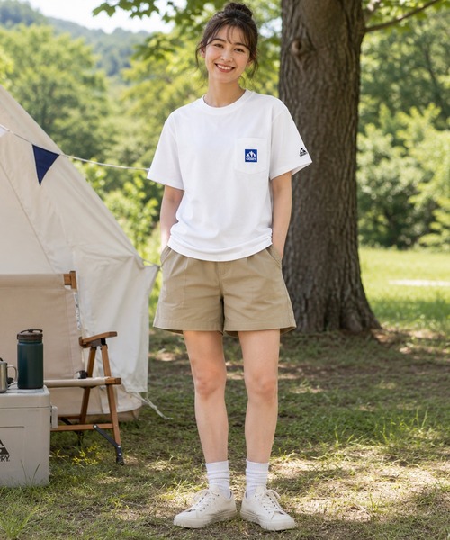 GERRY（ジェリー）の「GERRY ジェリー  メンズ半袖Tシャツ  ポケット付 無地 ロゴ（Tシャツ/カットソー・メンズ・ネイビー/ブラック/ホワイト・M/L/XL）」の8枚目の写真