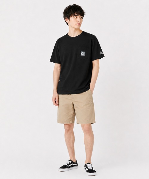 GERRY（ジェリー）の「GERRY ジェリー  メンズ半袖Tシャツ  ポケット付 無地 ロゴ（Tシャツ/カットソー・メンズ・ネイビー/ブラック/ホワイト・M/L/XL）」の13枚目の写真