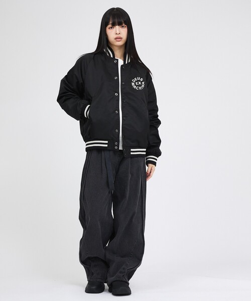 DEUS EX MACHINA（デウスエクスマキナ）の「【DEUS EX MACHINA / デウス】Stadium Jacket / スタジアムジャケット / ユニセックス（スタジャン・メンズ・ブラック・M/L）」の16枚目の写真