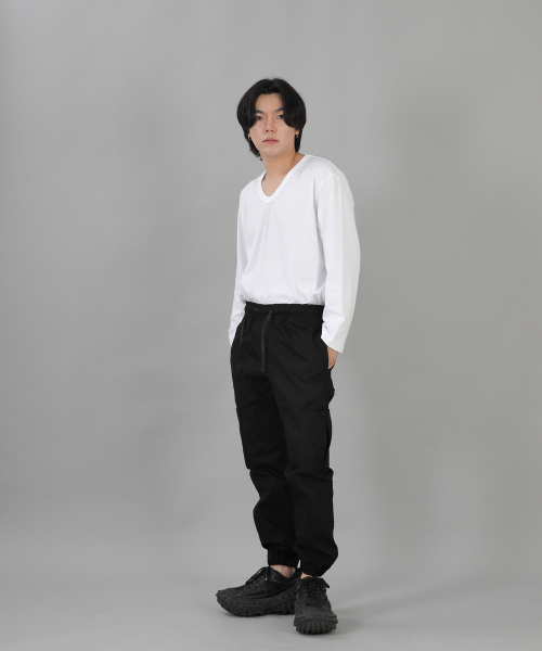 SAINTCREW(セントクルー)の「インハウスカーゴジョガーパンツ IHC-359 ブラック(スウェットパンツ・メンズ・その他・MEDIUM/LARGE/X-LARGE)」の2枚目の写真