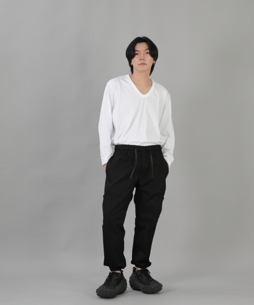 SAINTCREW(セントクルー)の「インハウスカーゴジョガーパンツ IHC-359 ブラック(スウェットパンツ・メンズ・その他・MEDIUM/LARGE/X-LARGE)」の3枚目の写真