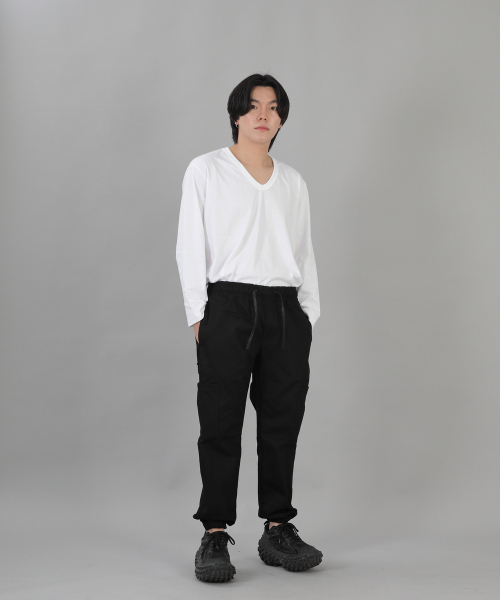 SAINTCREW(セントクルー)の「インハウスカーゴジョガーパンツ IHC-359 ブラック(スウェットパンツ・メンズ・その他・MEDIUM/LARGE/X-LARGE)」の4枚目の写真