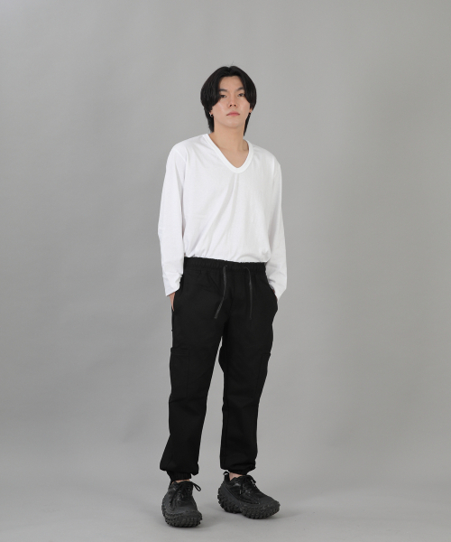 SAINTCREW(セントクルー)の「インハウスカーゴジョガーパンツ IHC-359 ブラック(スウェットパンツ・メンズ・その他・MEDIUM/LARGE/X-LARGE)」の7枚目の写真