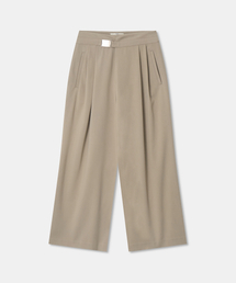 THEENDQUESTION（ジエンドクエスチョン）の「Buckle pants / BEIGE（スラックス）」